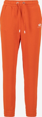 Pantaloni di ALPHA INDUSTRIES in rosso: frontale