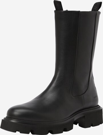 BLACKSTONE Ankle Boots in Black: front