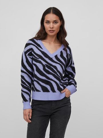 Pull-over 'Ril' VILA en violet : devant