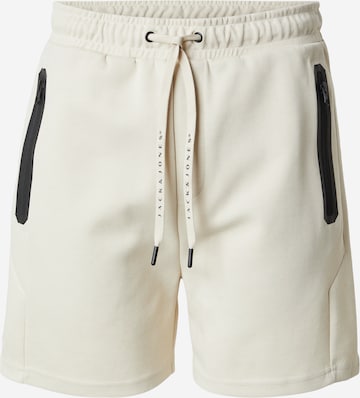 JACK & JONES Pants 'JPSTGORDON' in Beige: front