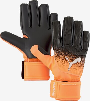 PUMA Athletic Gloves 'Future' in Orange: front