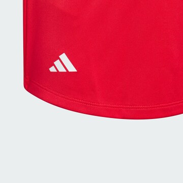 T-Shirt fonctionnel ADIDAS PERFORMANCE en rouge