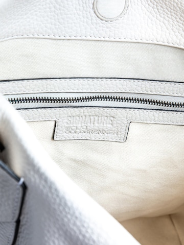 Clio Crossbody bag 'PANDION GRAINED' in White