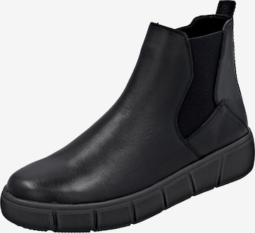 Bottines REMONTE en noir : devant