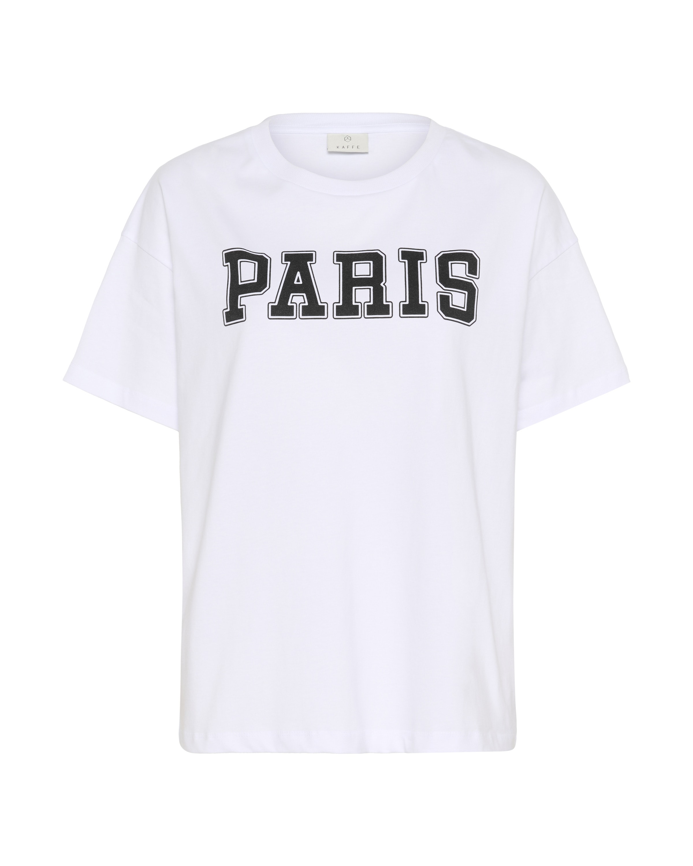 Kaffe T-Shirt in Weiß: Vorderseite