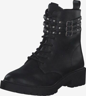 Idana Lace-Up Boots '252563' in Black: front