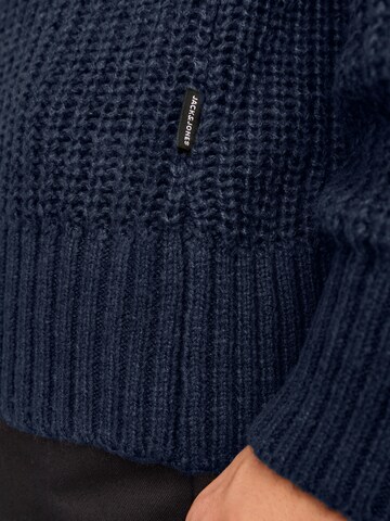 JACK & JONES Sweter 'JJJONES' w kolorze niebieski