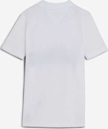 T-Shirt 'GLOBAL STRIPE' TOMMY HILFIGER en blanc