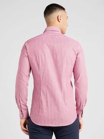 rožinė TOMMY HILFIGER Priglundantis modelis Marškiniai