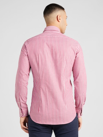 TOMMY HILFIGER - Slim Fit Camisa em rosa