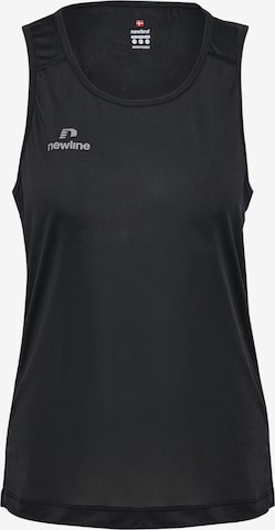 T-shirt fonctionnel 'BEAT SINGLET' Newline en noir : devant