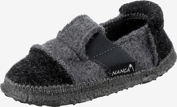 NANGA Slippers in Grey: front