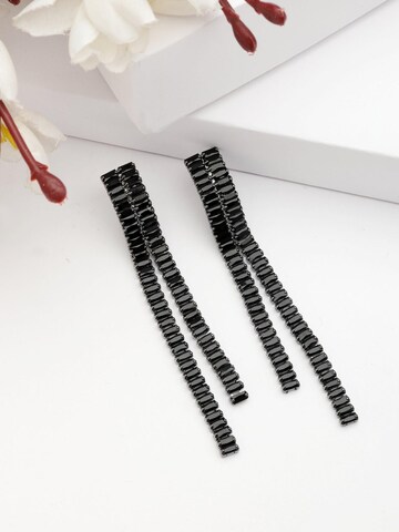 AVANT-GARDE PARIS - Pendientes 'Terezaia' en negro