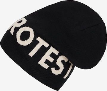 PROTEST Beanie 'PRTBURHAM24' in Black: front