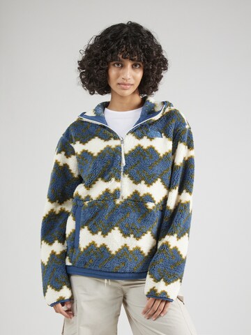 THE NORTH FACE Functionele fleece jas 'CAMPSHIRE' in Blauw: voorkant