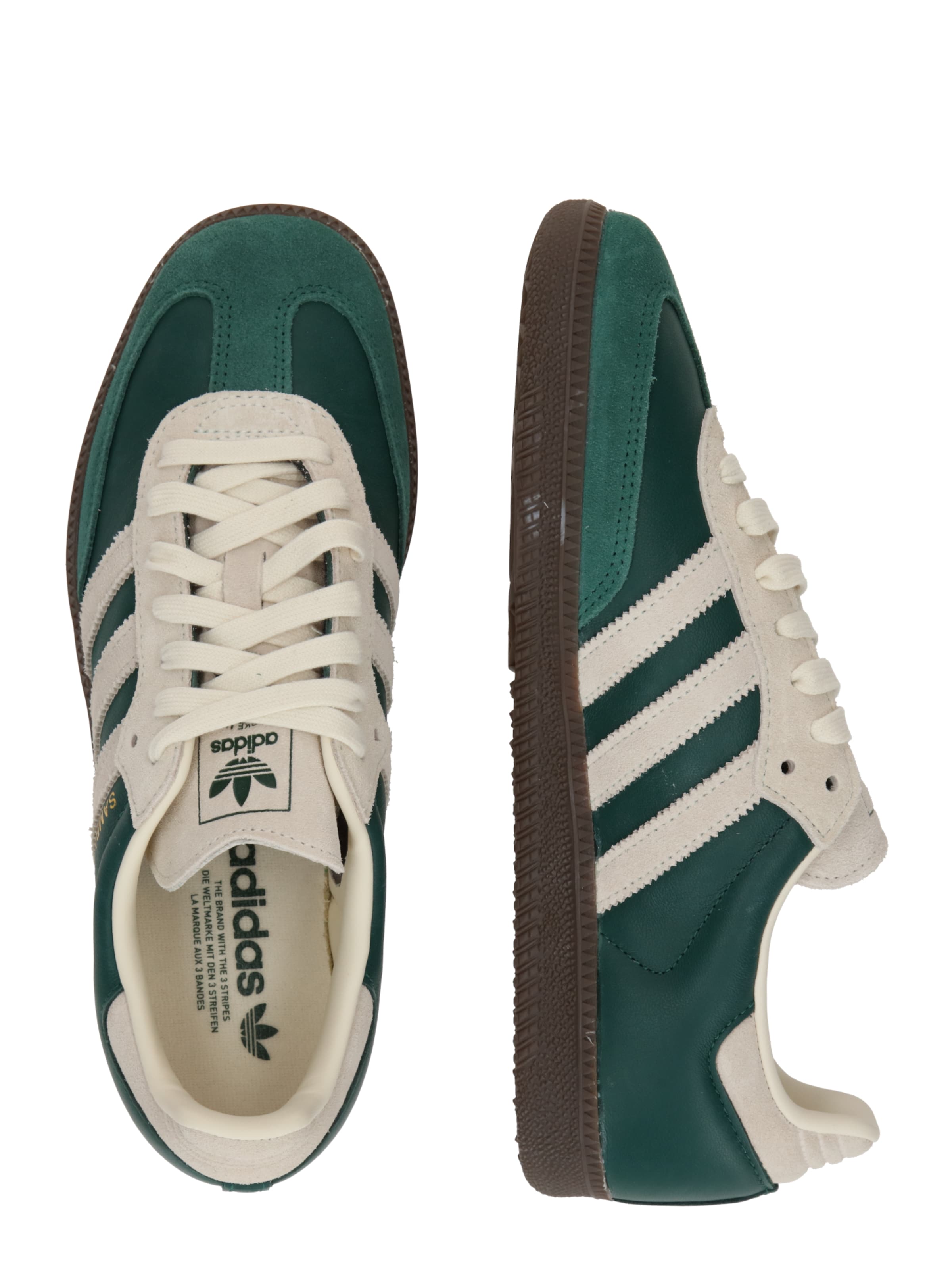 Sneaker bassa 'Samba' di ADIDAS ORIGINALS in verde