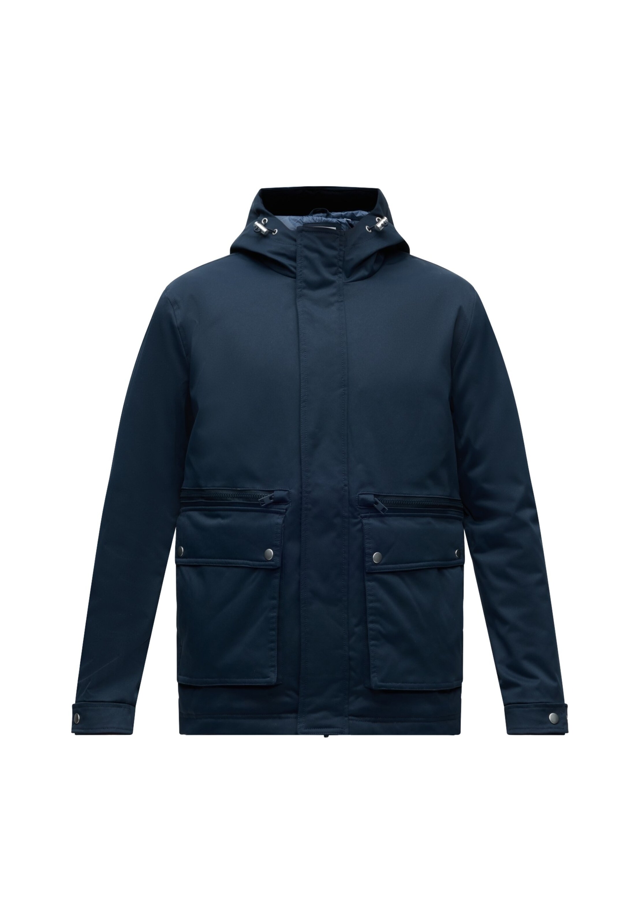JACK & JONES Ανοιξιάτικο ή φθινοπωρινό παρκά 'JJEWOLF' σε S σε ναυτικό μπλε, Άποψη προϊόντος
