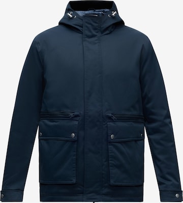 JACK & JONES Between-seasons parka 'JJEWOLF' in Blue: front