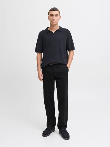 Regular Pantalon chino JACK & JONES en noir