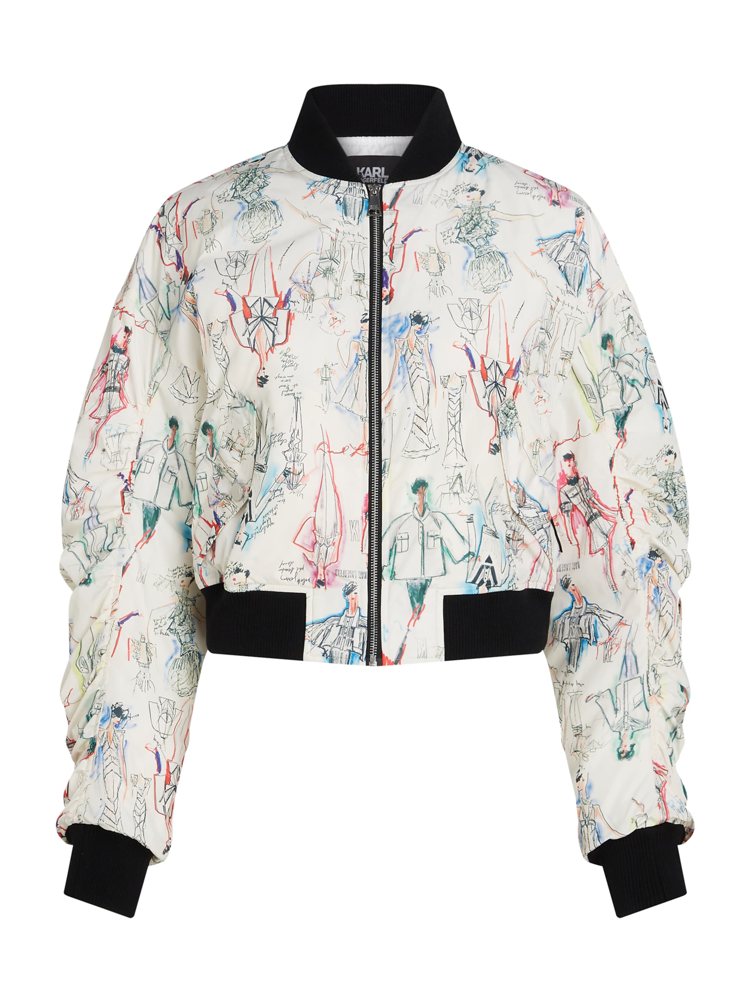 Giacca di mezza stagione di Karl Lagerfeld in colori misti: frontale