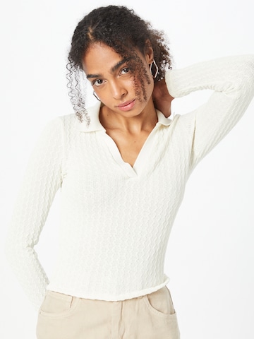 Pimkie Sweater 'TAPOLOT' in White: front