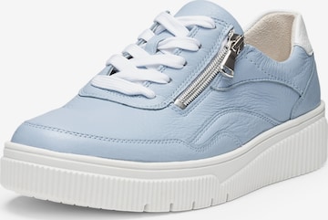 Baskets basses VITAFORM en bleu : devant