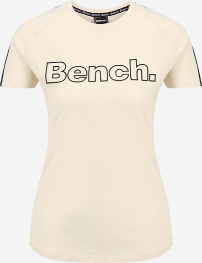 BENCH T-Krekls 'ALISE', krāsa - bēšs / melns, Preces skats