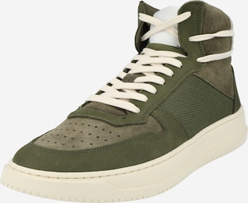 Garment Project - Zapatillas deportivas altas 'Legacy' en verde: frente