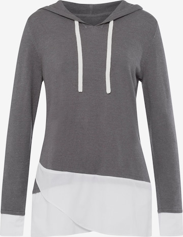 Pull-over heine en gris : devant