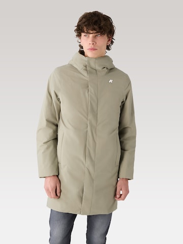 Giacca invernale 'Thomas' di K-Way in verde: frontale