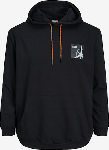 Jack & Jones Plus - Sudadera 'Filo' en negro: frente