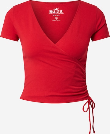 HOLLISTER Shirt in Rot: predná strana