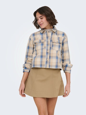 ONLY Блузка 'ONLLOU' в Бежевый: спереди