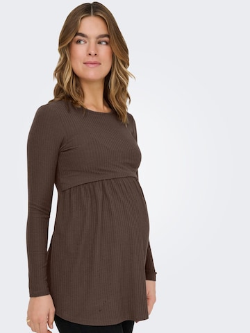 Maglietta 'OLMMalaya' di Only Maternity in marrone