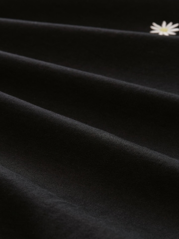 TOM TAILOR DENIM Tričko – černá