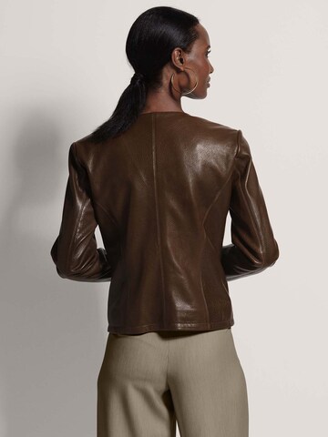 Veste mi-saison MADELEINE en marron