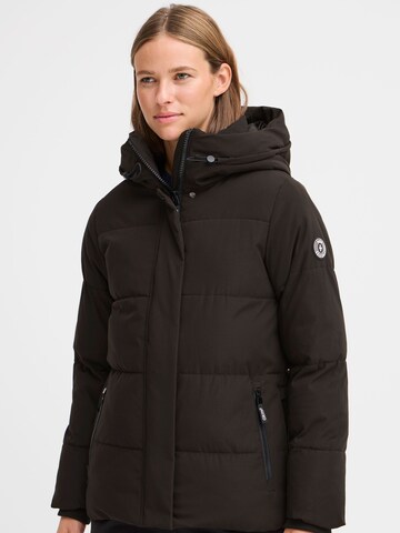 Oxmo - Chaqueta de invierno en negro: frente