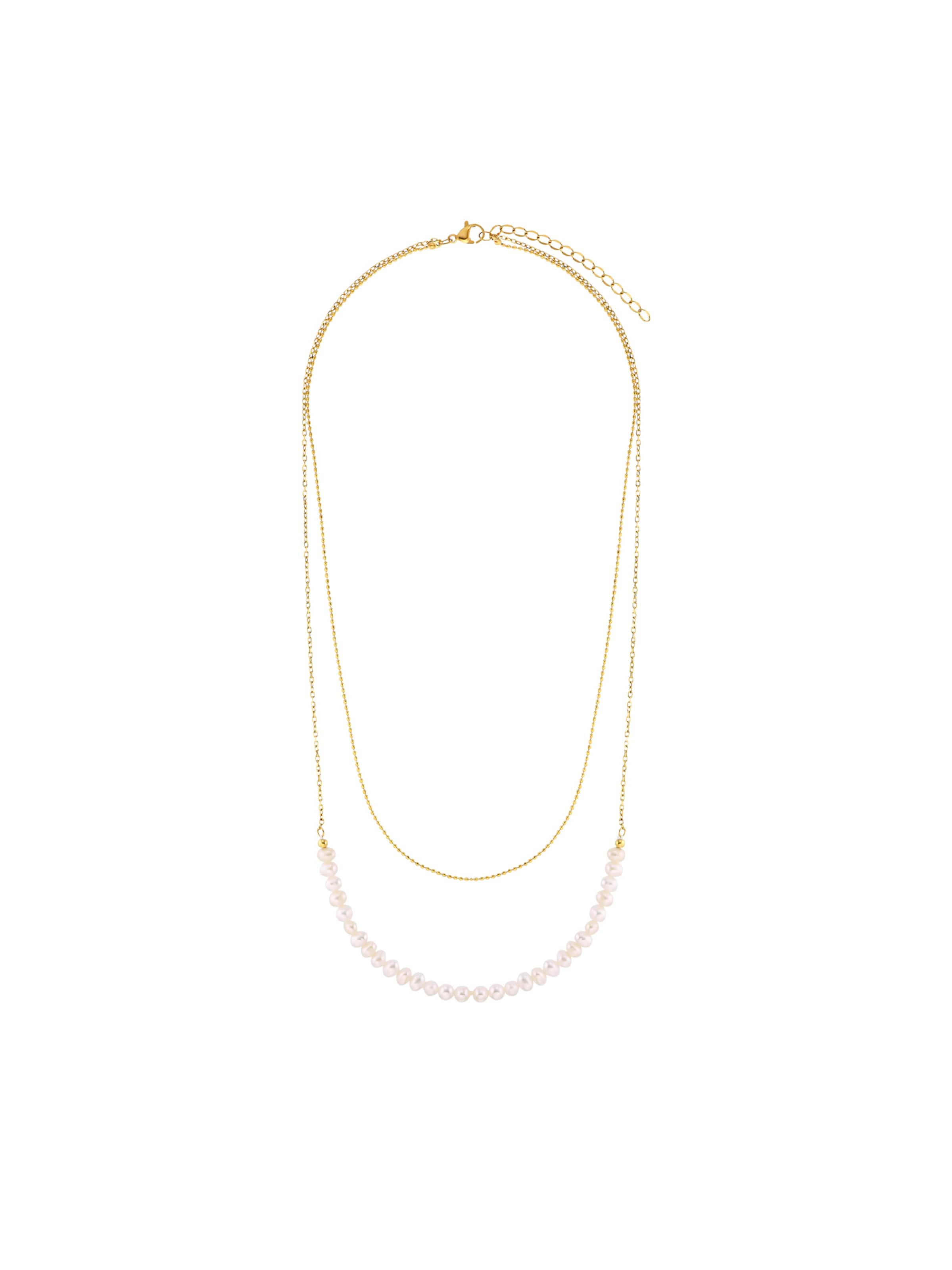 Heideman Ketting 'Tony' in Goud: voorkant