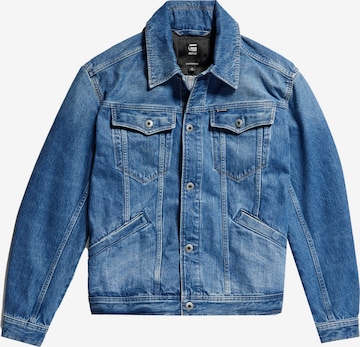 G-Star RAW Tussenjas 'Flight combat' in Blauw: voorkant