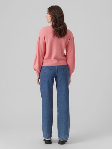 VERO MODA Pullover i pink