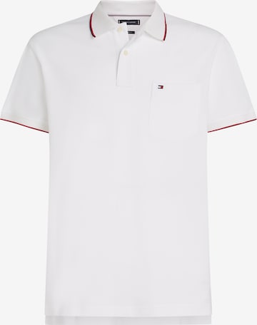 T-Shirt 'CLASSIC' TOMMY HILFIGER en blanc : devant