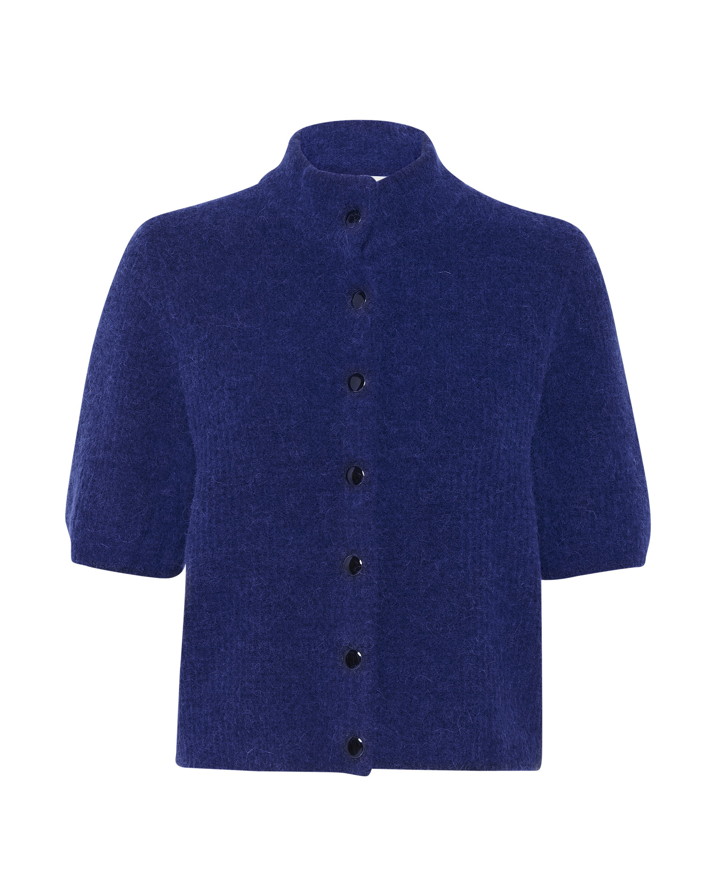 Gestuz Knit Cardigan 'Alpha' in Blue: front