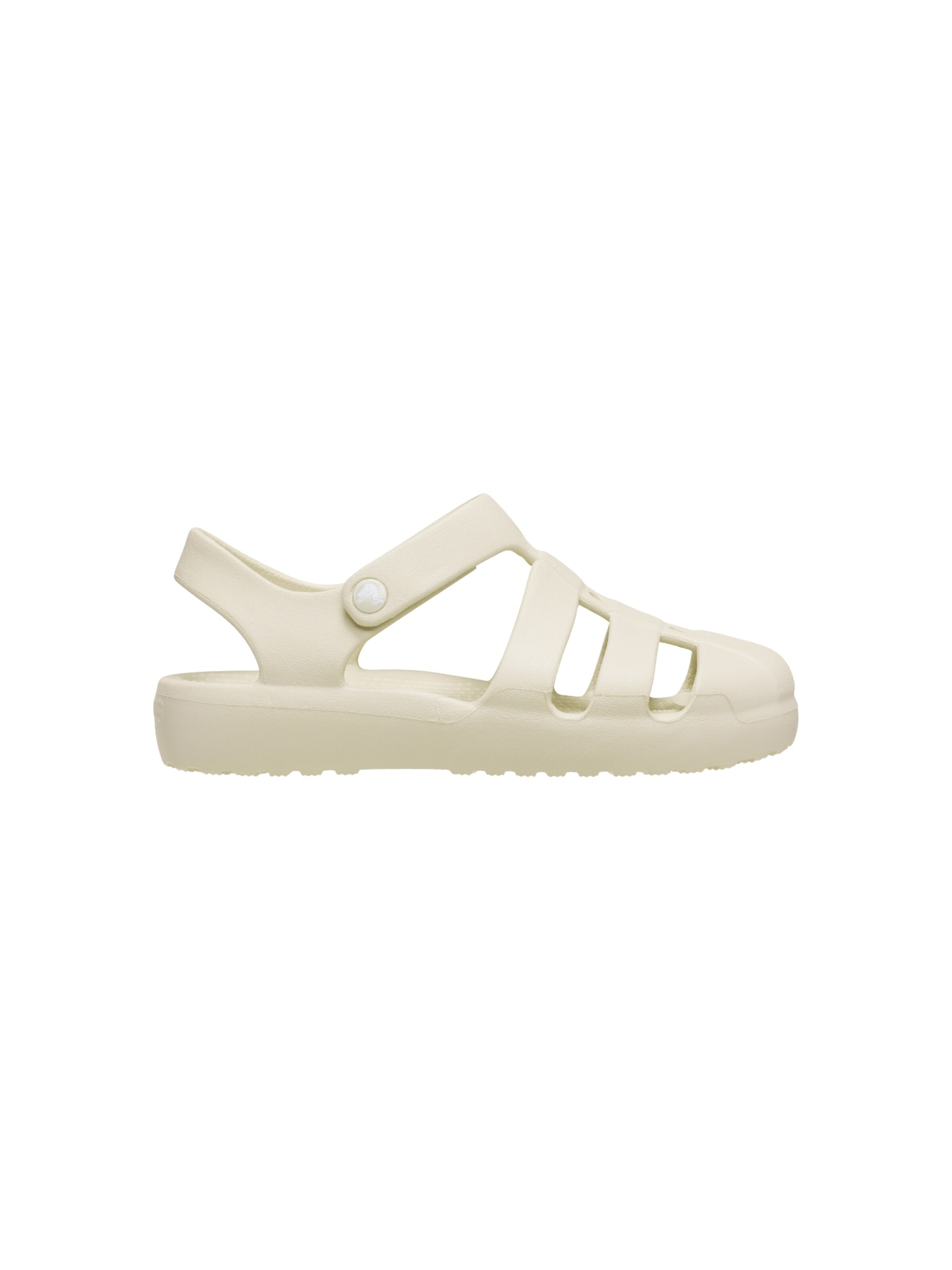 Chaussures ouvertes 'Kindersandalen mit Klettverschluss „Classic Fisherman“' Crocs en blanc