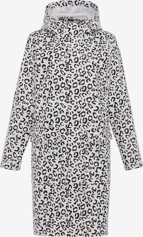 Manteau fonctionnel faina en blanc : devant