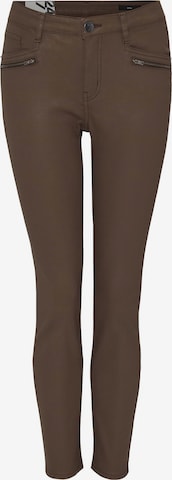 OPUS Slim fit Jeans 'Evita' in Brown: front