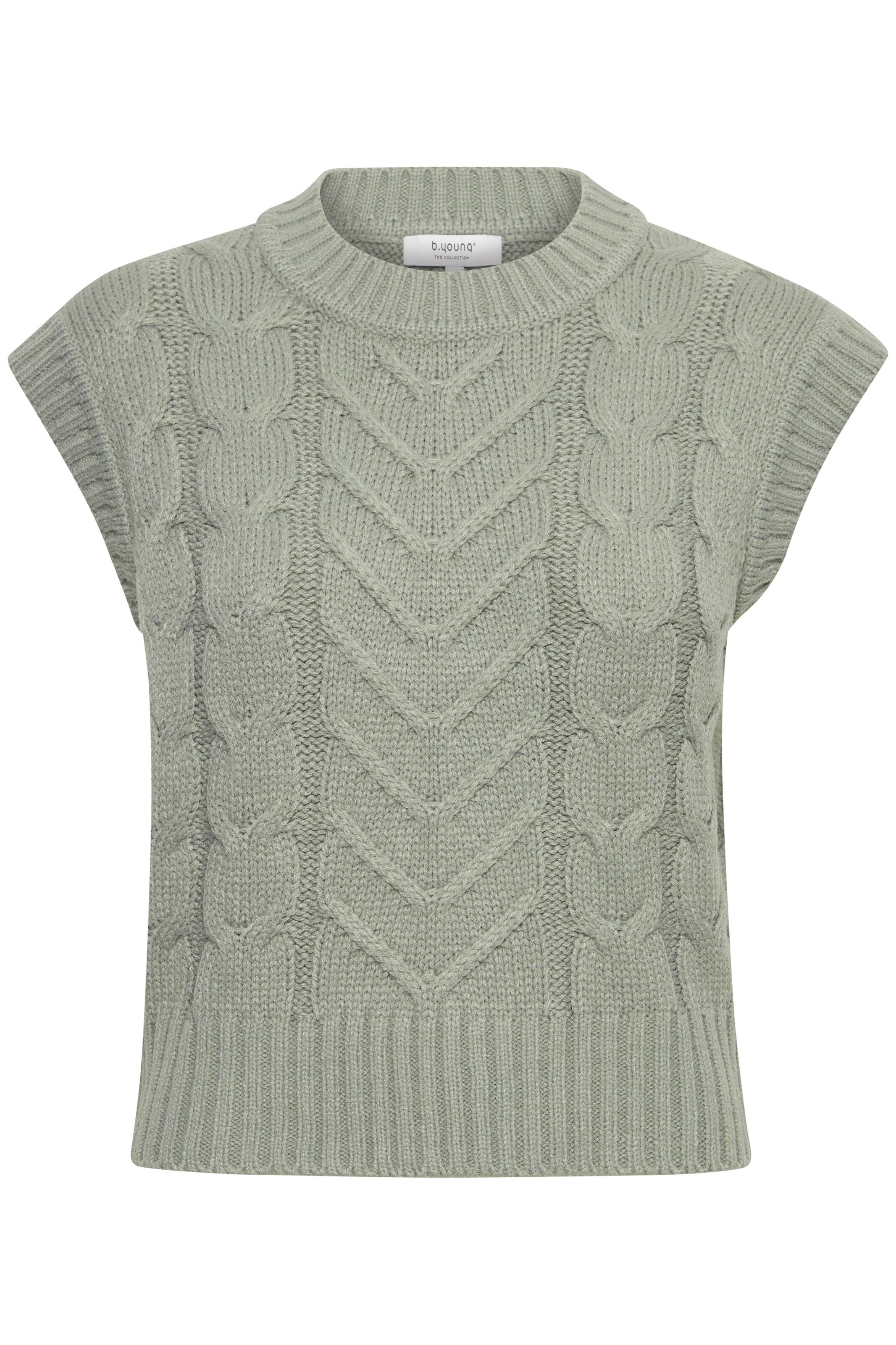 Frauen Pullover & Strick b.young Pullunder 'BYOTINKA SLIPOVER' in Grün - FL43980 Frauen Pullover & Strick b.young Pullunder 'BYOTINKA SLIPOVER' in Grün - FL43980