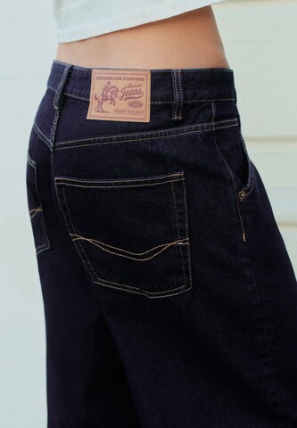 Wide leg Jeans 'PACIFIC' di Pull&Bear in blu