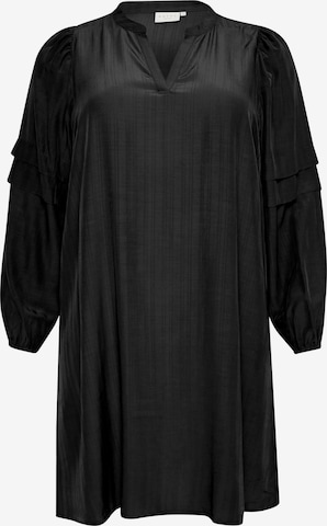 KAFFE CURVE Obleka 'Chella' | črna barva: sprednja stran