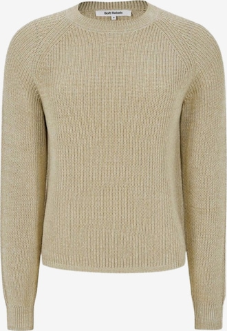 Soft Rebels Neulepaita ' SRRosetta ' värissä beige: etupuoli