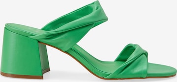 Mule 'Sandales Mangara Xaxim en cuir vert' Mangara Atelier en vert : devant